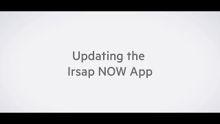 IRSAP NOW - How to update your IRSAP NOW app