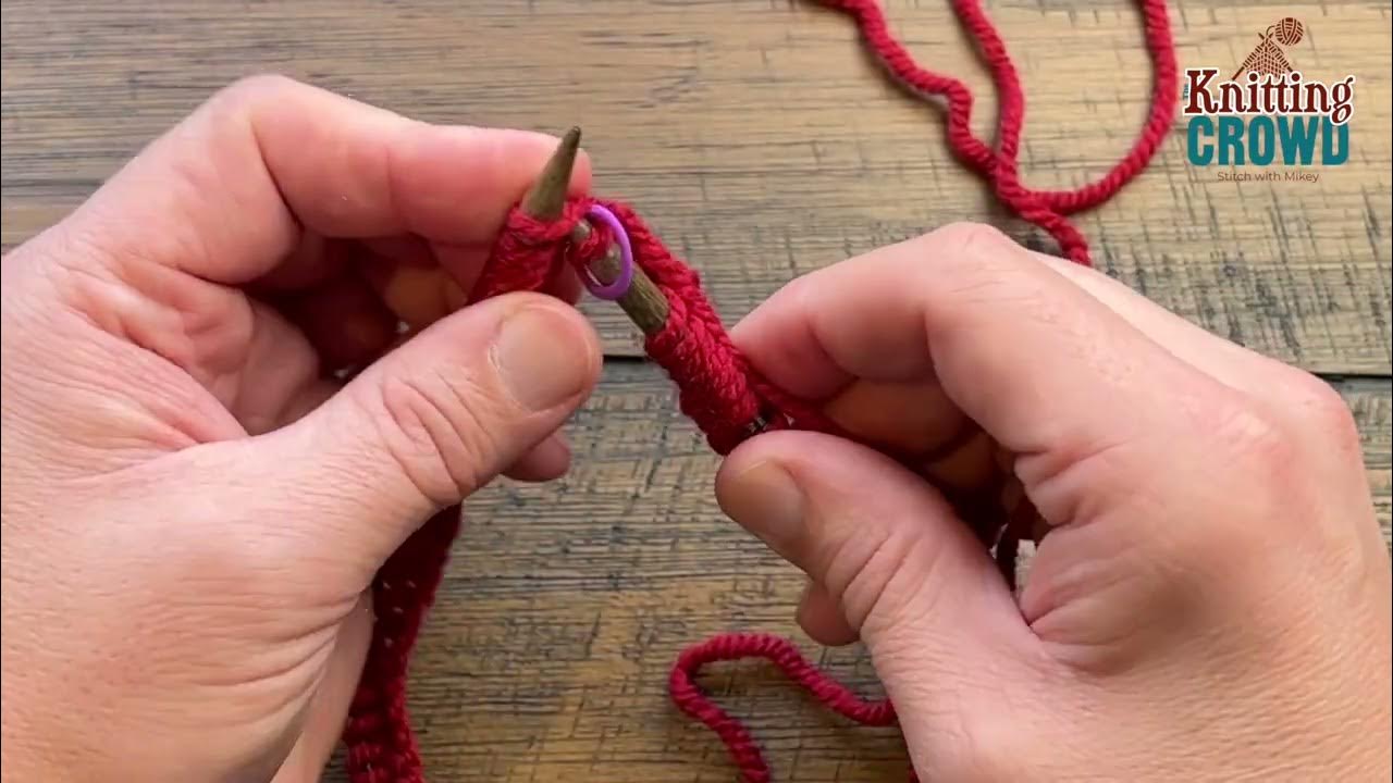 Knit 2 Purl 2 Knit Brim Making YouTube