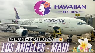 Hawaiian Airlines A330-200 | Los Angeles - Kahului | Hawaiian Airlines Economy Class | Trip Report