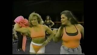 LPWA Wrestling: Reggie Bennett &amp; Terri Power vs. Magnificent Mimi &amp; Denise Storm