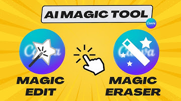 Two Magic AI Tool in Canva | Magic Edit and Magic Eraser Full Tutorial