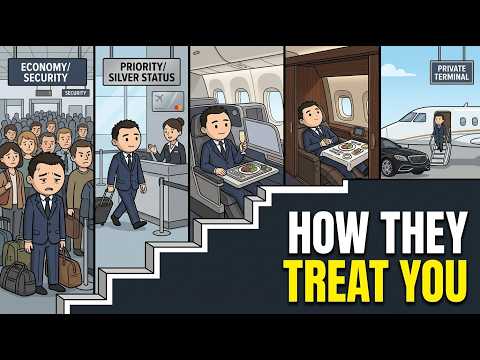 How Airlines Treat You at Every Level of Wealth
