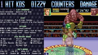 Super Punch-Out!! SNES - 1 Hit Knockdowns - Counters - Dizzy - Mac & Opponent Damage - Patterns