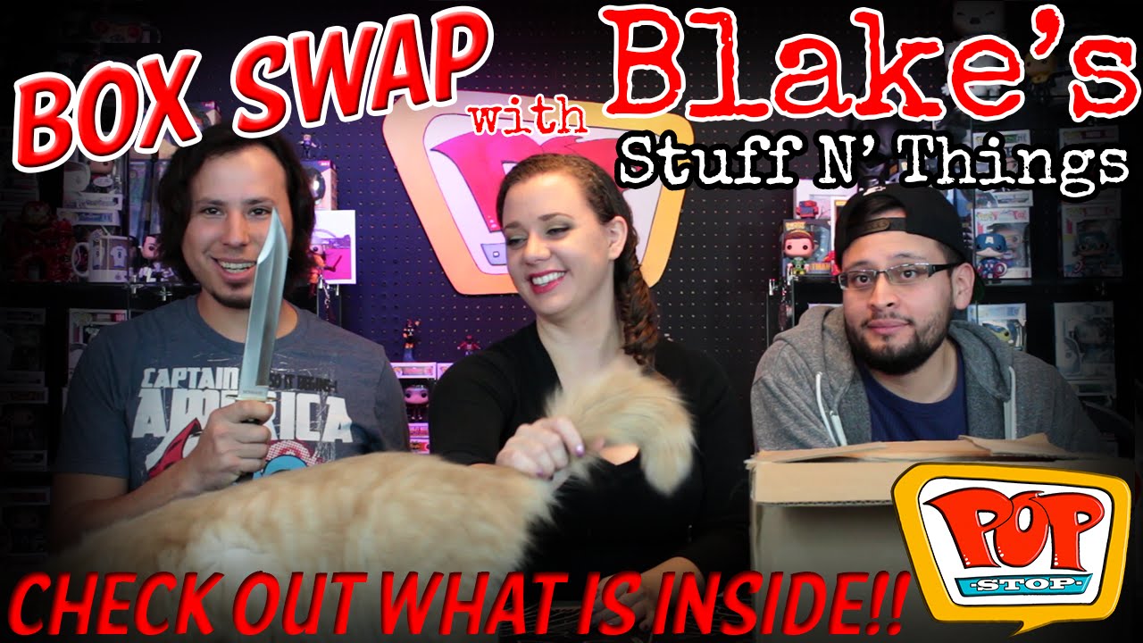 Box Swap w/ Blake's Stuff N' Things | Unboxing - YouTube