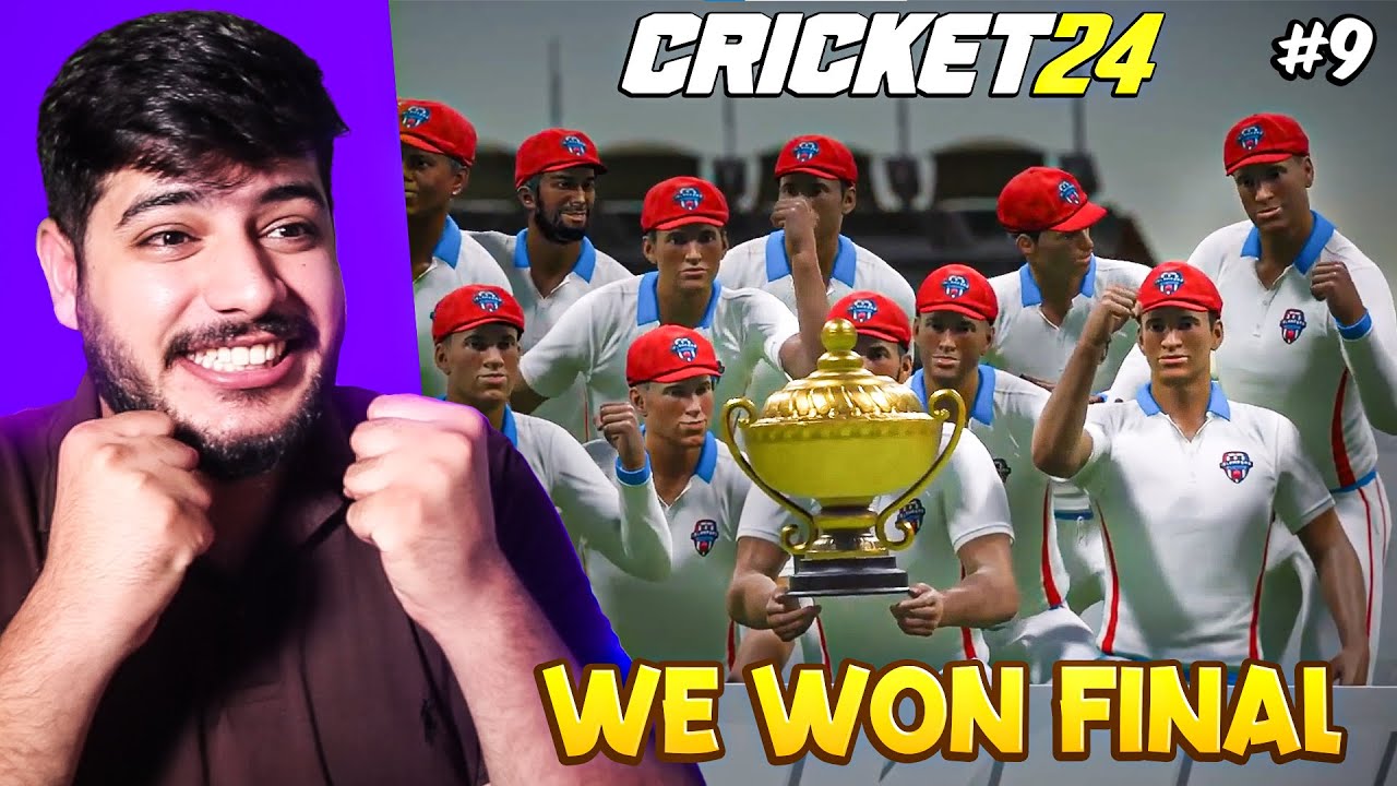 Champions! Winning the Final in Cricket 24 Career Mode! #9 - YouTube