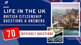 UK Citizenship Test Practice 2024 - Life in the UK Questions & Answers (70 Difficult Questions) by Practice Test Central 292 views 3 days ago 42 minutes