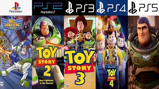 TOY STORY PlayStation Evolution PS1 - PS5 #gamehistory#evolutiongame #TOYSTORY screenshot 5