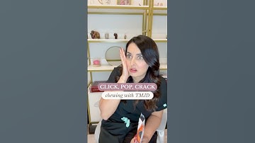 Click, pop, crack! Snacks vs my TMJD! #tmjtreatment #funny #jawpain