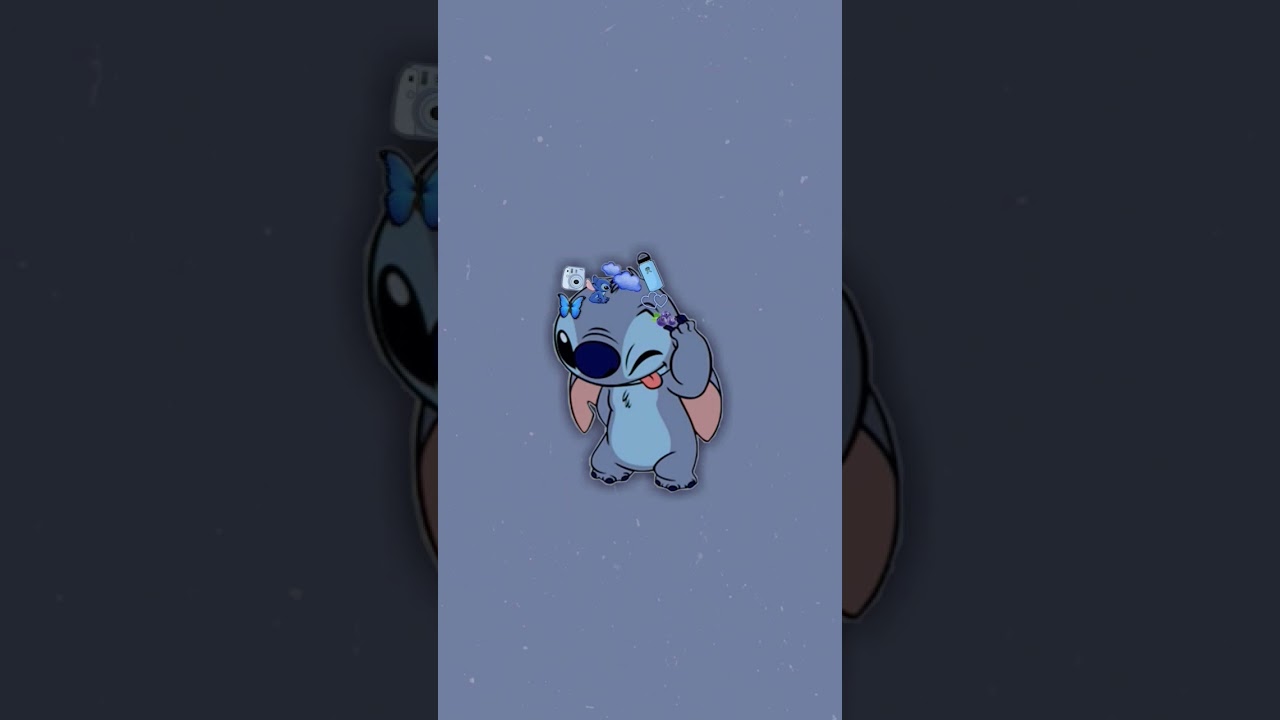 wallpapers ideas Stitch edition🦋💙not my photos