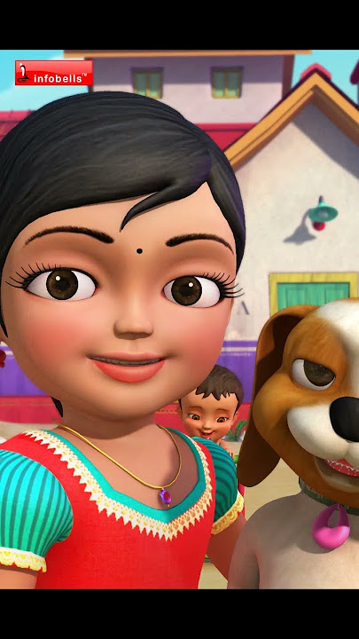 தள்ளுவண்டி தள்ளியே | Tamil Rhymes & Baby Song | Infobells