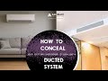Conceal Your Split Air Conditioner to Look Like a Ducted System.