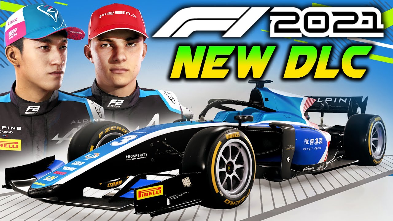 NEW DLC FOR THE F1 2021 GAME! ABU DHABI FEATURE RACE F2 2021 GAMEPLAY!