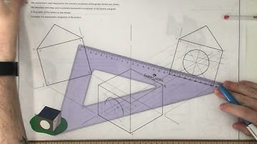 2023 Junior Cycle Graphic exam breakdown - Question 4 (part e)