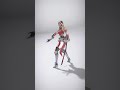 Female Knight with Sword and Armor - AI Rigged 3D Character