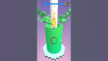 Stack Ball Level 1 #games  #stackball  #shortsfeed #shorts #trending #shortsviral