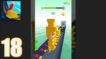 Stack colors - Level 18 | Gameplay Walkthrough (Android, iOS)
