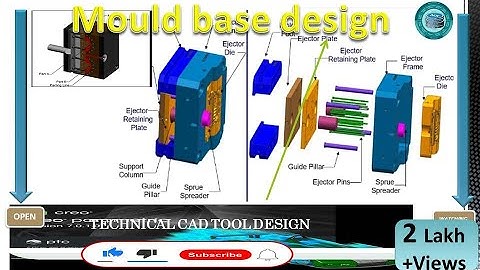#tutorial #nx complete #mold design #How to mould base design core and cavity block design in nx