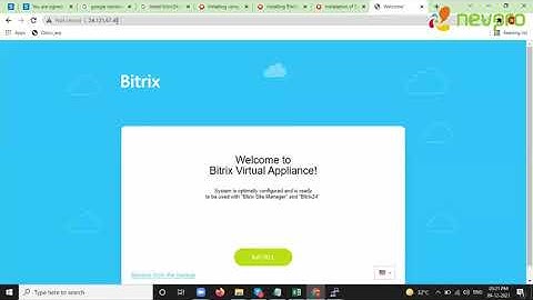 Bitrix24 On-Premise Installation Video