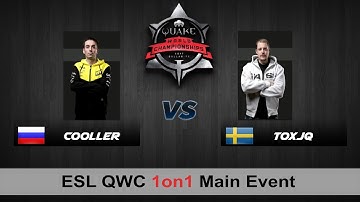 Cooller vs toxjq | QC 1on1 QWC QuakeCon 2017 [Round of 16]