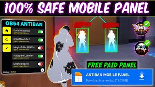 OB54 Free Fire Panel Mobile 🔥 FF Antiban Panel | Free Fire Hack New 😈 FF Injector 2026 | FF Panel