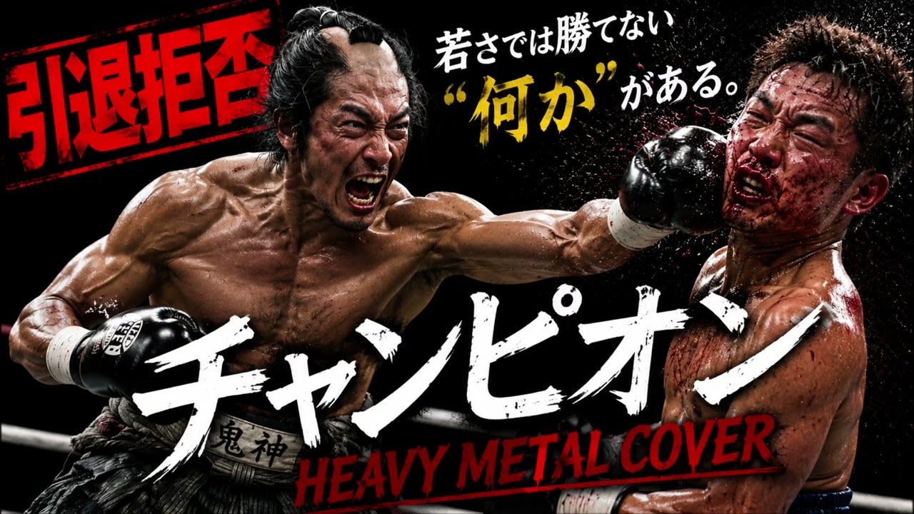 引退拒否】チャンピオン - アリス / HEAVY METAL COVER 谷村新司 - YouTube
