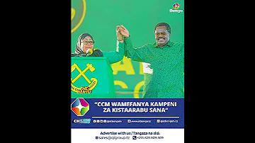 CCM NA KAMPENI ZA KISTAARABU 