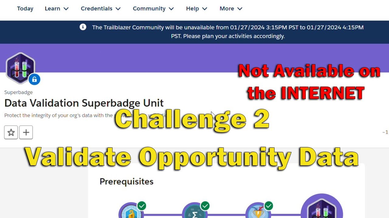 Data Validation Superbadge Unit|| Challenge 2|| Validate Opportunity ...