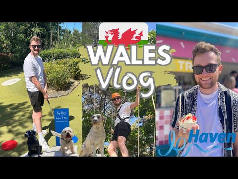 WALES STAYCATION VLOG Part 2 | Haven Hafan Y Mor Holiday Park | Beach walks, Aerial Adventure