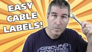 HOW TO LABEL YOUR COMPUTER CABLES - Easy Everyday Solutions