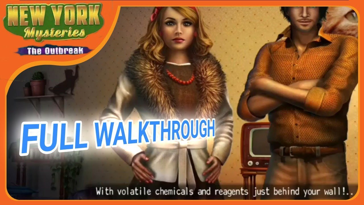 Let's Solve New York Mysteries 4 The Outbreak Full Walkthrough YouTube