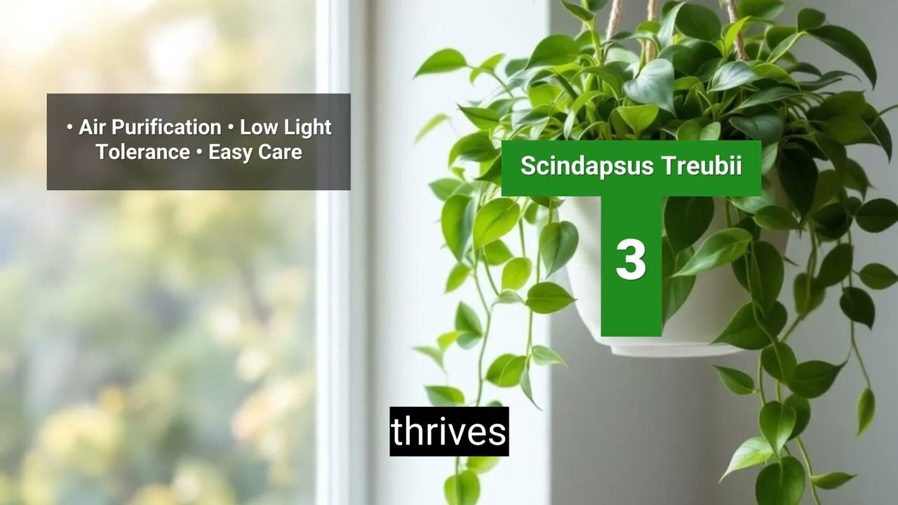 Top 3 Hanging Plants for Air Purification | Best Plants for Your Home