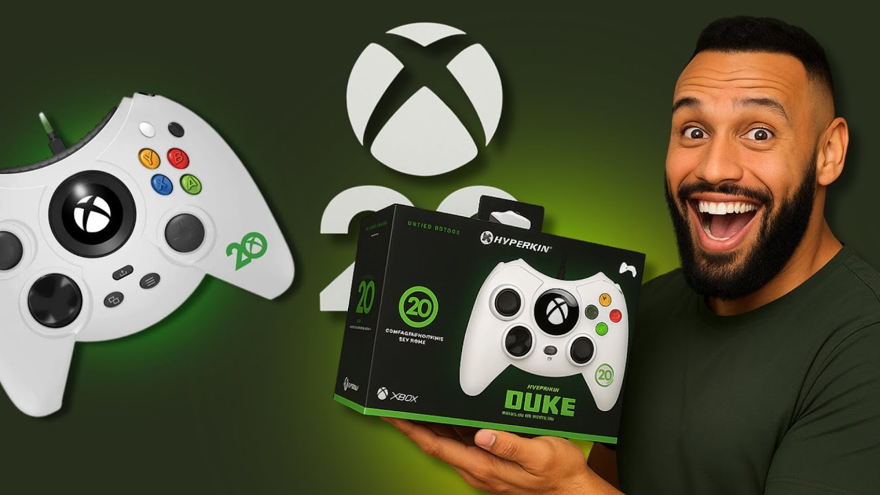 I BOUGHT THE HYPERKIN DUKE LIMITED EDITION 20 YEARS XBOX
