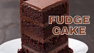 Fudge Cake | Fudge Cake Recipe | Bitrecipes