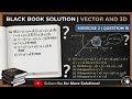 Solution of black book, vector and 3D #blackbook #maths #trending #viral #iitadvanced #vectorvibes