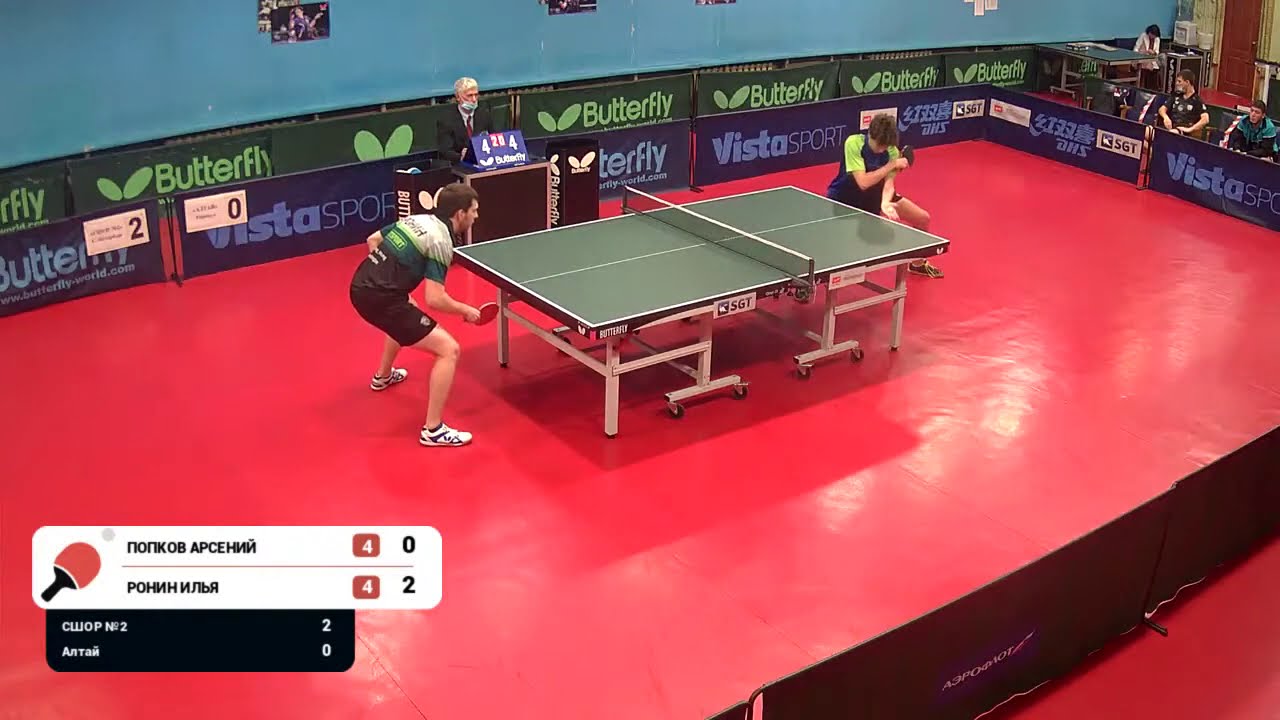 Ронин Илья - Попков Арсений КЧ ФНТР 20/21 "Суперлига" 1 Тур Группа 1 ...