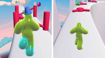 Blob Runner 3D in New Max Levels Walkthrough Trailer iOS,Android Update