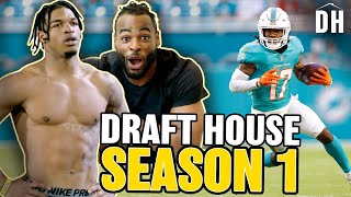 How Ja'Marr Chase, Najee Harris \& Jaylen Waddle Got To The LEAGUE! Full Season Of DRAFT HOUSE!