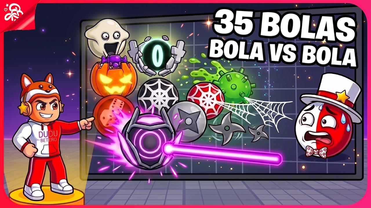 TESTEI 35 BOLAS NO BOLA VS BOLA *qual é a melhor?
