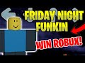 🔴ROBLOX FRIDAY NIGHT FUNKIN WITH VIEWERS! BEAT ME, GET ROBUX! (Roblox Live)🔴