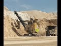 Cat 7495 Rope shovel in action