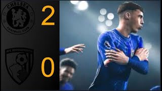 Palmer & Jackson Score In Blues Win Chelsea 2-0 Bournemouth Jakes Pl Highlights