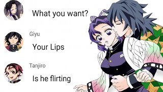 If Giyu Flirts With Shinobu Demon Slayer