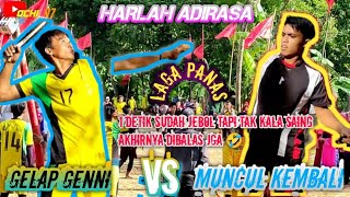 Download Lagu LAGA PANAS HARLAH ADIRASA || Gelap Genni Vs Muncul Kembali #bolakastimadura #olahraga MP3