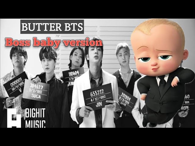 BTS 'BUTTER' song || baby version butter bts || bighit music butter #musicdopes -