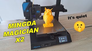 Mingda Magician X2 review: cheap and quiet 3D printer