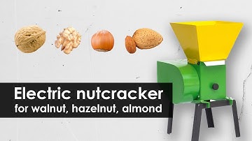 How to crack walnuts, hazelnuts and almonds at home? Electric Nutcracker