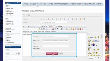 How to create a url to an external site with anchor text.