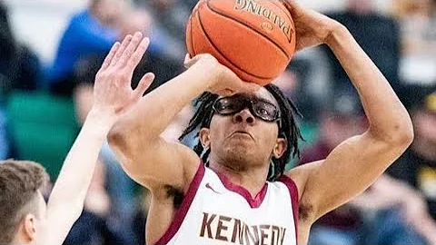 Elijah Harden 31pts 9 3s in one game ties the scho...