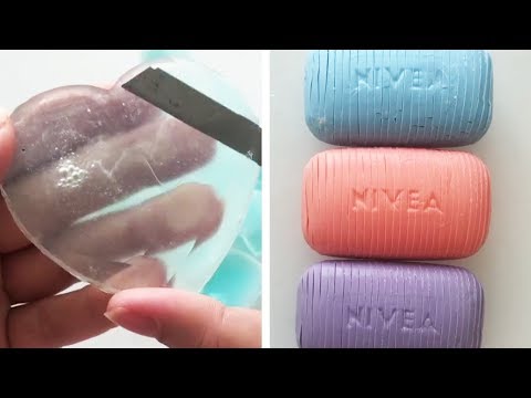 Relaxing ASMR Soap Carving | Satisfying Soap Cutting Videos #11