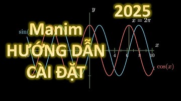 HƯỚNG DẪN CÀI ĐẶT MANIM 2025